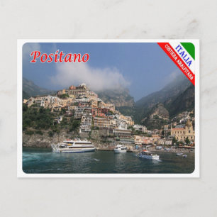 Italy - Campania - Amalfi Coast - Positano - Postcard