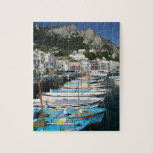 ITALY, Campania, (Bay of Naples), CAPRI: Marina Jigsaw Puzzle