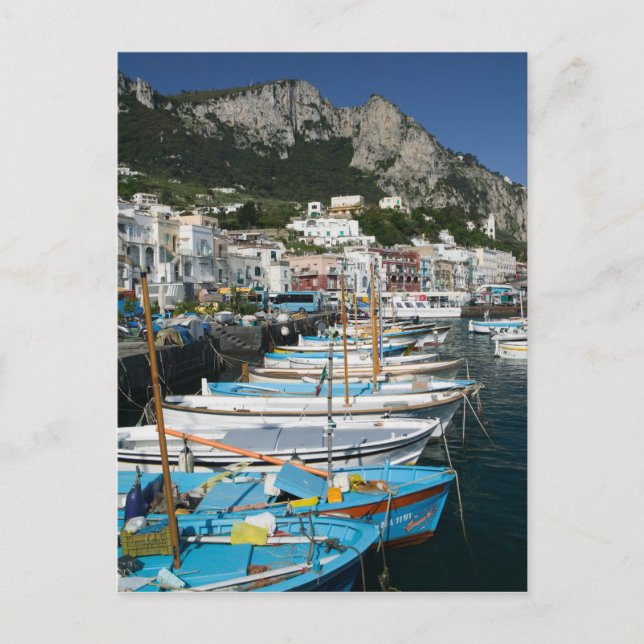ITALY, Campania, (Bay of Naples), CAPRI: Marina Postcard (Front)
