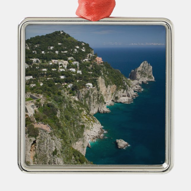 ITALY, Campania, (Bay of Naples), CAPRI: Metal Tree Decoration (Front)
