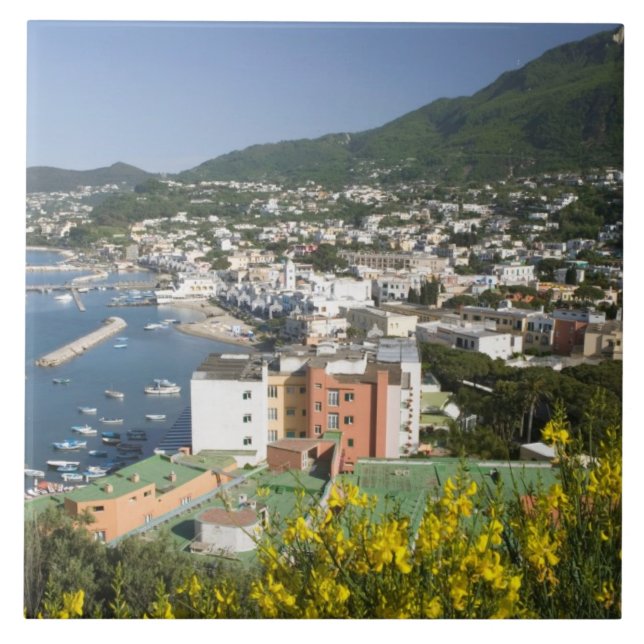 ITALY, Campania, (Bay of Naples), ISCHIA, LACCO Tile (Front)