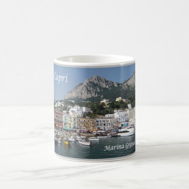 Italy - Campania - Capri - Marina Grande - Coffee Mug (Center)