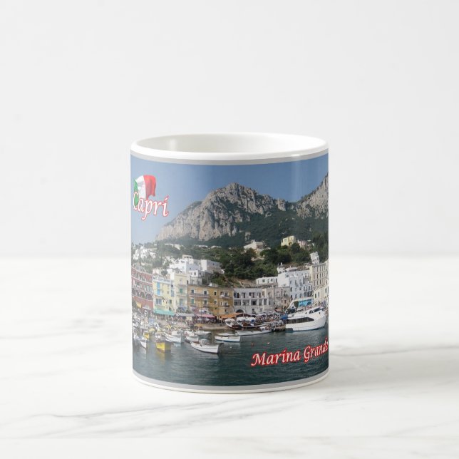 Italy - Campania - Capri - Marina Grande - Coffee Mug (Center)