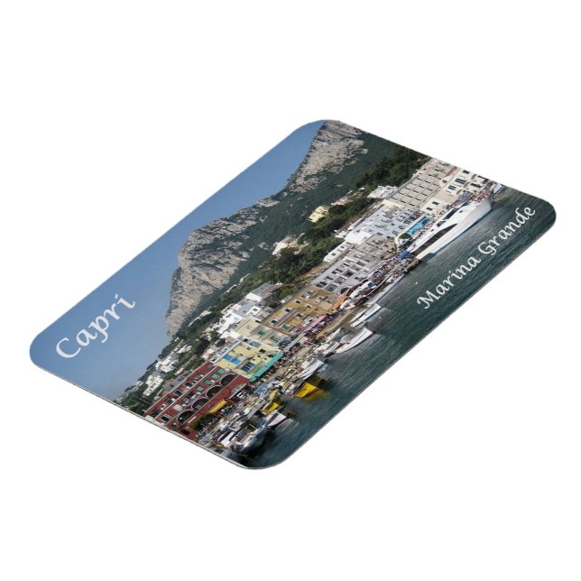 Italy - Campania - Capri - Marina Grande - Magnet (Left Side)