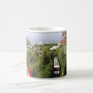 Italy - Campania - Capri - The Funicular - Coffee Mug