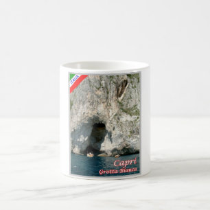 Italy - Campania - Capri - White Cave - Coffee Mug