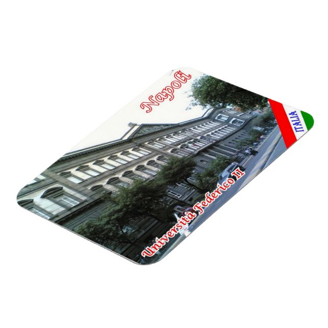 Italy - Campania - Naples - Federico II University Magnet (Left Side)