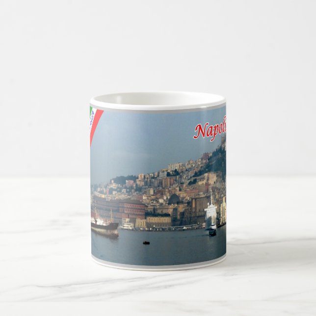 Italy - Campania - Naples - Harbour - Coffee Mug (Center)