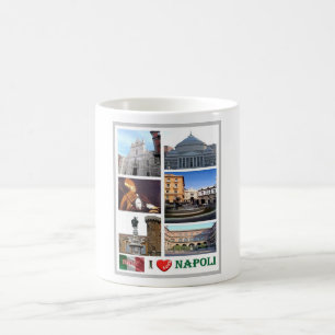 Italy - Campania - Naples - I Love - Coffee Mug