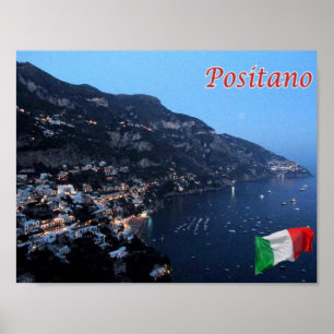 Italy - Campania - Positano - Poster