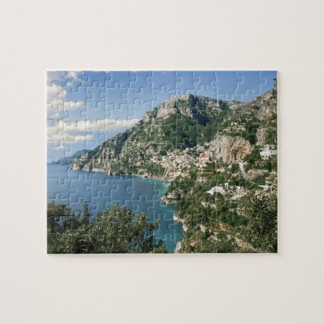 Italy, Campania, Sorrentine Peninsula, Positano, Jigsaw Puzzle (Horizontal)