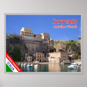 Italy - Campania - Sorrento Marina Piccola - Poster