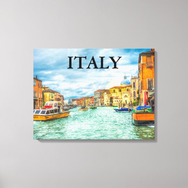 Italy Canvas Print (Front)