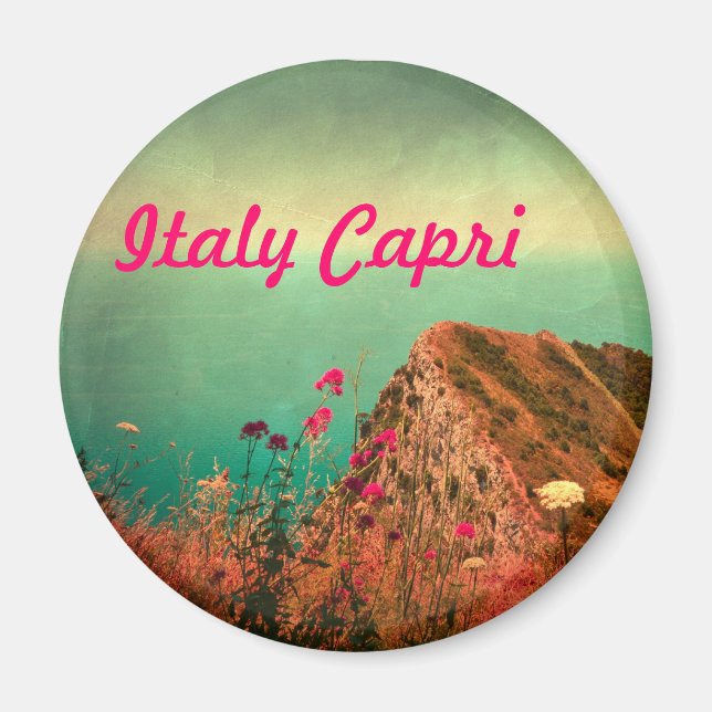 Italy  Capri Magnet (Front)