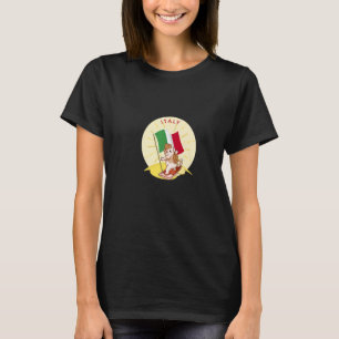 Italy Cat Fries T-Shirt