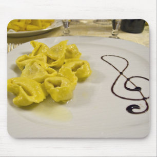 Italy, Cento. A plate of cheese tortellini Mouse Mat