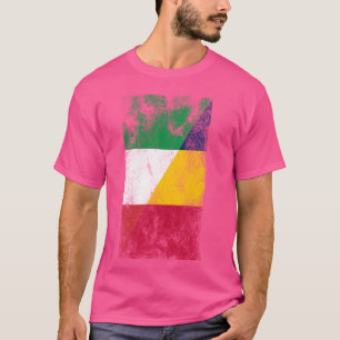 Italy Chad Flags - Italian Chadian T-Shirt