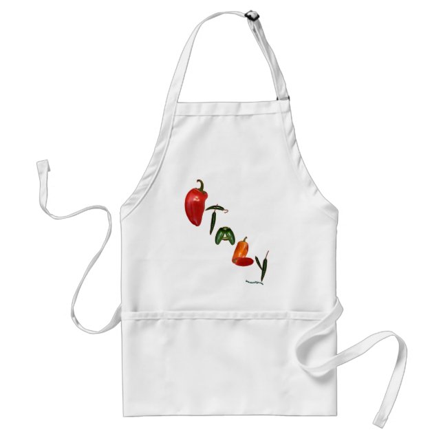 Italy Chilli Peppers Standard Apron (Front)