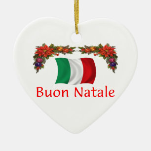 Italy Christmas Ceramic Tree Decoration
