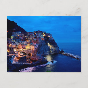 Italy Cinque Terra postcard