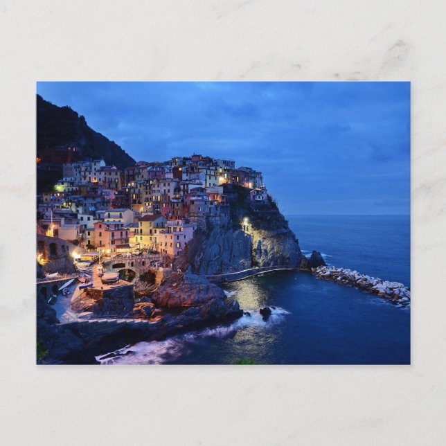 Italy Cinque Terra postcard (Front)