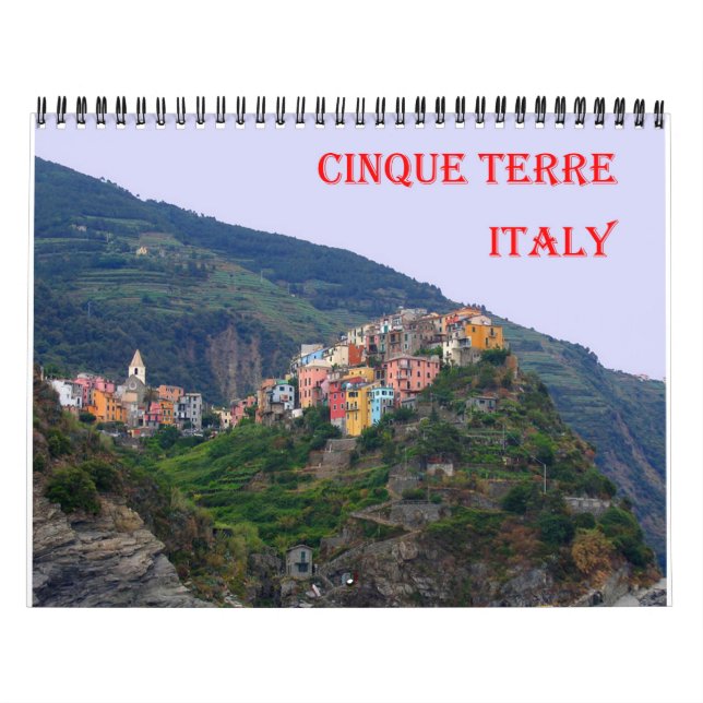Italy - Cinque Terre - Calendar (Cover)