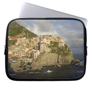 Italy, Cinque Terre, Manarola. Village on cliff. Laptop Sleeve