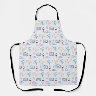 Italy Coastal Food Apron