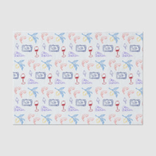Italy Coastal Food Tissue Paper