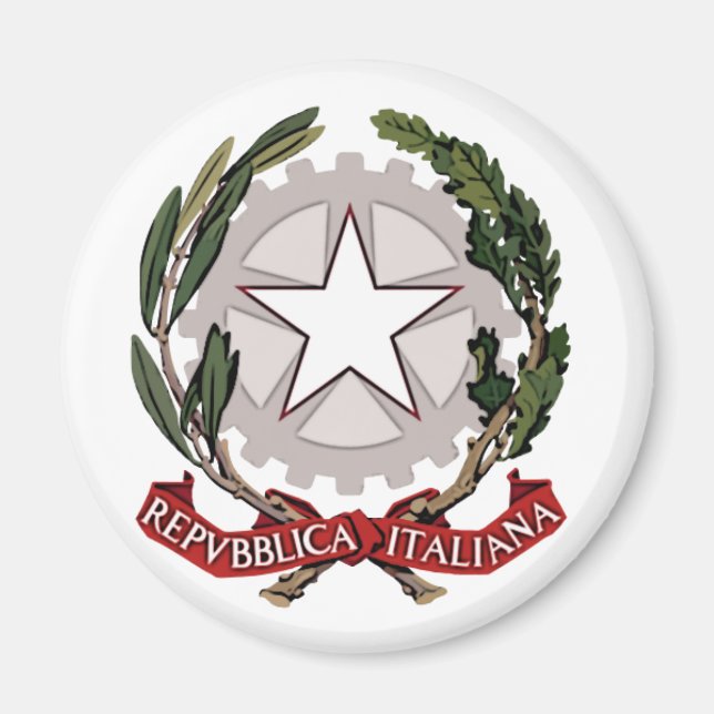 Italy Coat of Arms Magnet (Front)