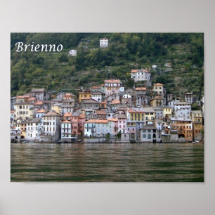Italy - Como Lake - Brie - Poster
