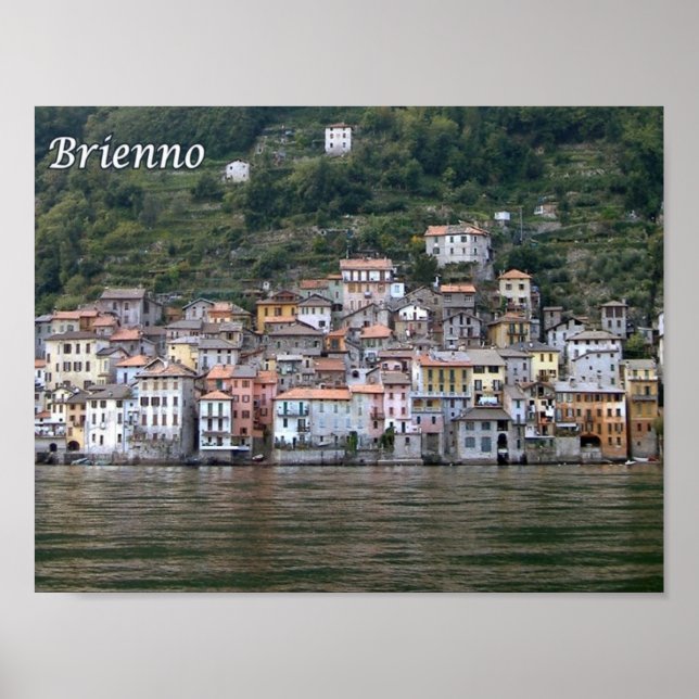 Italy - Como Lake - Brie - Poster (Front)