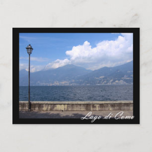 Italy, Como Lake Postcard