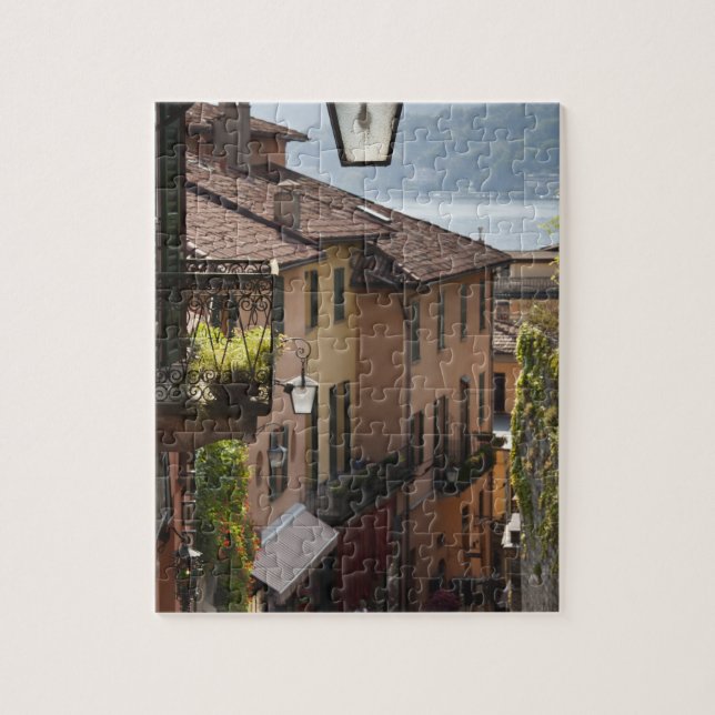 Italy, Como Province, Bellagio. Salita Jigsaw Puzzle (Vertical)