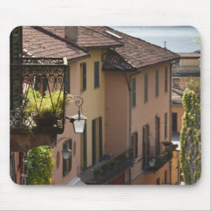 Italy, Como Province, Bellagio. Salita Mouse Mat