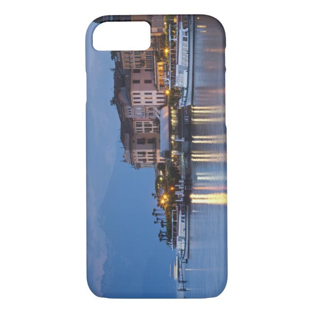 Italy, Como Province, Bellagio. Town view, Case-Mate iPhone Case (Back)