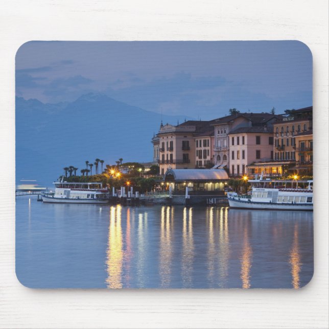 Italy, Como Province, Bellagio. Town view, Mouse Mat (Front)