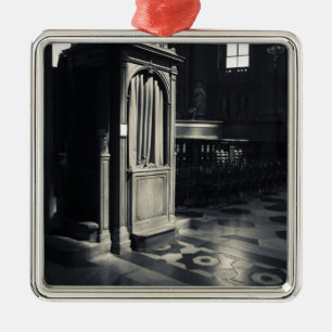 Italy, Como Province, Como. Como Cathedral, Metal Tree Decoration