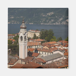 Italy, Como Province, Menaggio. Town view and 2 Magnet