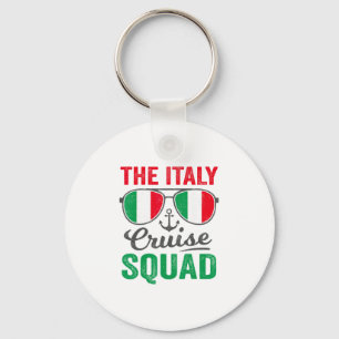 Italy Cruise Squad 2025 Italian Vacation Matching Key Ring
