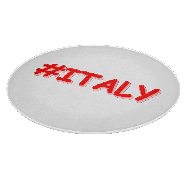 "#ITALY" Cute Design. Buy Now Cutting Board (Corner)