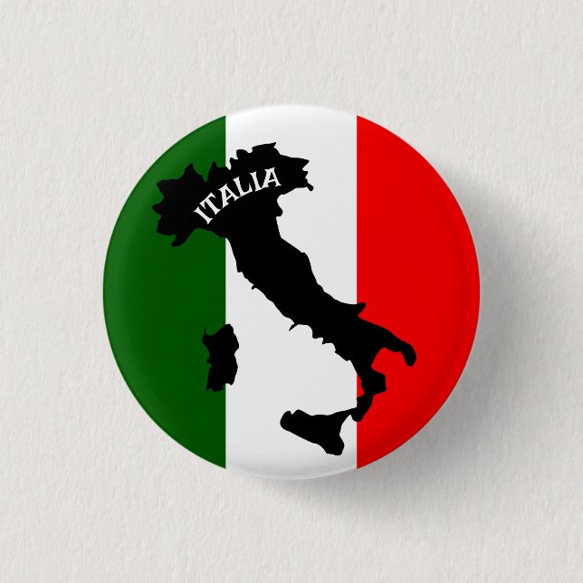 Italy Design  3 Cm Round Badge (Front)