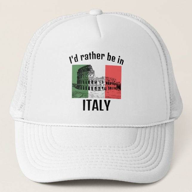 Italy Design Hat (Front)