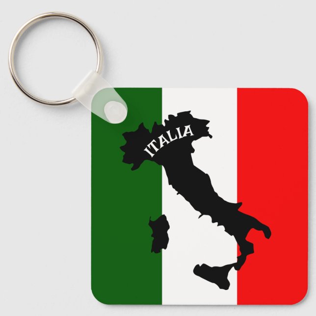 Italy Design Keychain (Front)