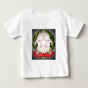 Italy Emblem Dark Edge Baby T-Shirt