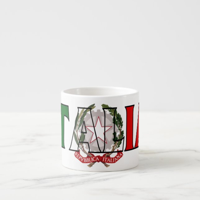 Italy Espresso Espresso Cup (Front)