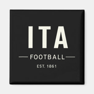 Italy Est. 1861 Soccer Heritage Supporter Tee Magnet
