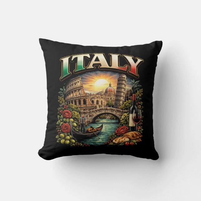 Italy Eternal Cushion (Front)