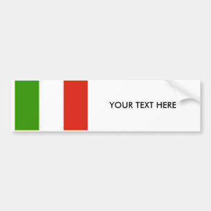 ITALY FLAG Bumper Sticker