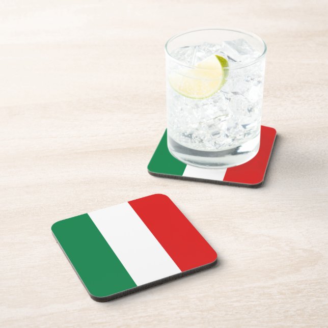 Italy Flag Coaster (Right Side)
